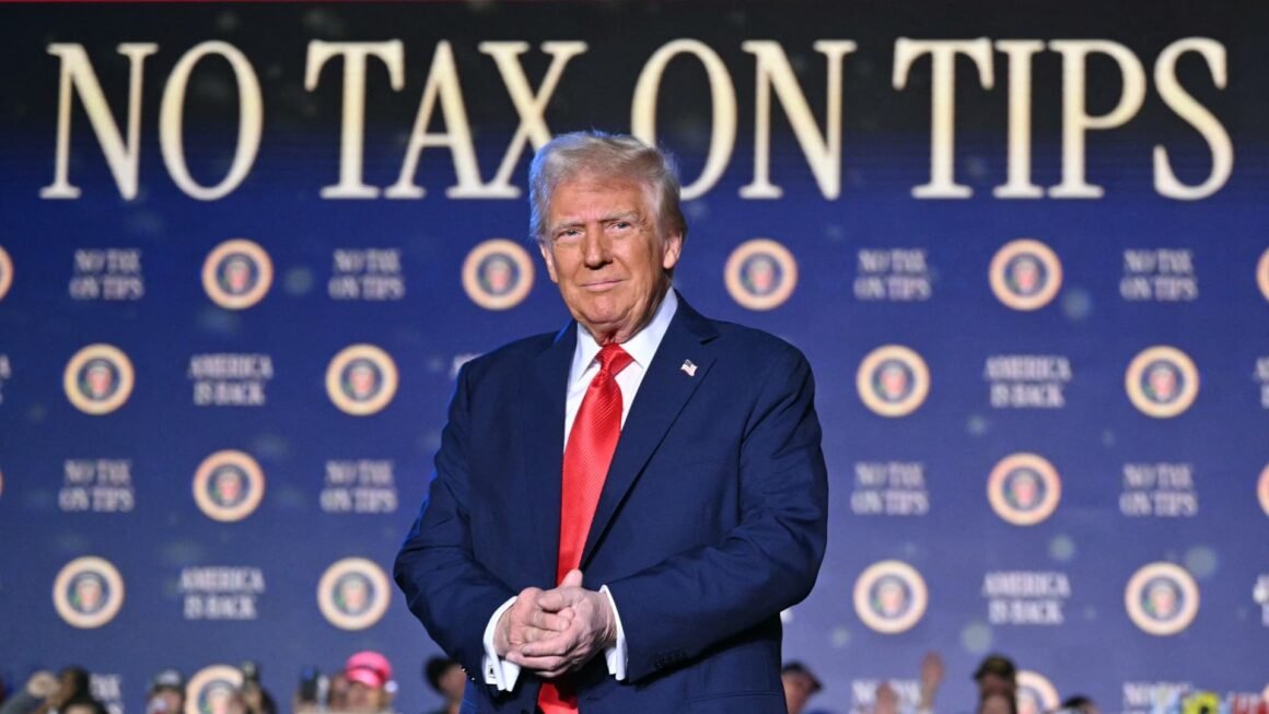 Treasury names jobs for Trump’s ‘no tax on tips’ deduction