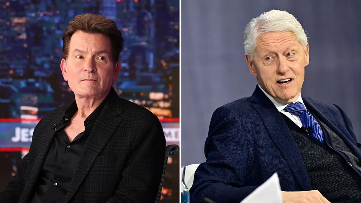 Charlie Sheen claims Bill Clinton tried to hit on his girlfriend in 1980s