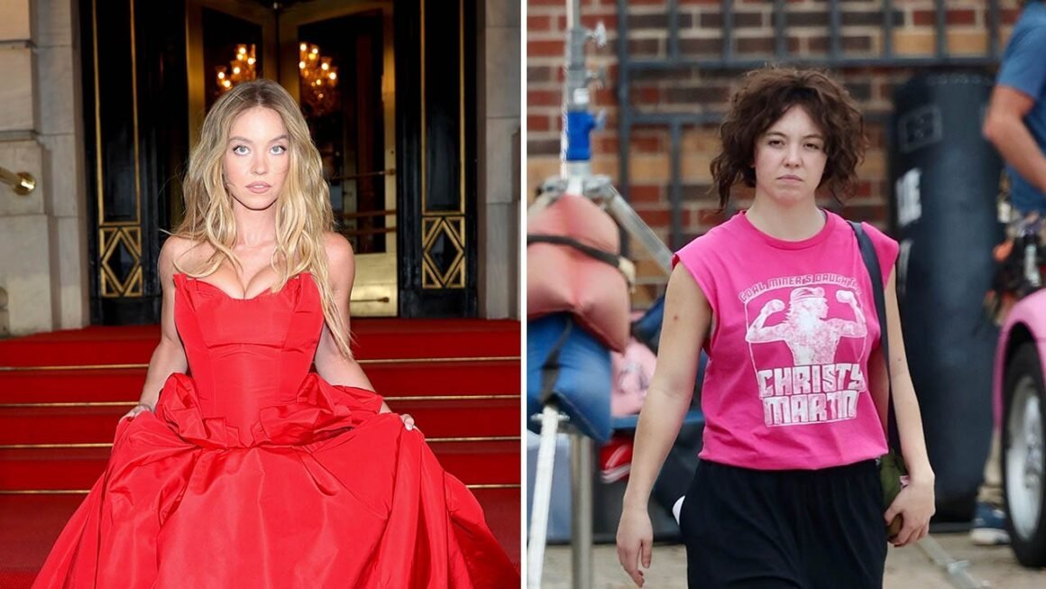 Sydney Sweeney declines American Eagle questions as she debuts new look for movie